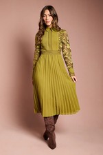 Coast Olive Midi Dress Womens Occasion Dresses