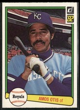 1982 Donruss #70 Amos Otis