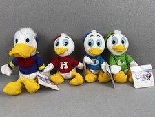 NWT Disney Donald Duck, Huey, Dewey, Louie plush bean bag w/ tags