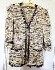 St. John Collection Jacket Size 8 with Pockets