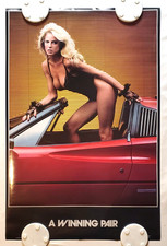 A Winning Pair Model Ferrari 308 Gtsi 1985 Poster 34x22 Rolled Nmmt