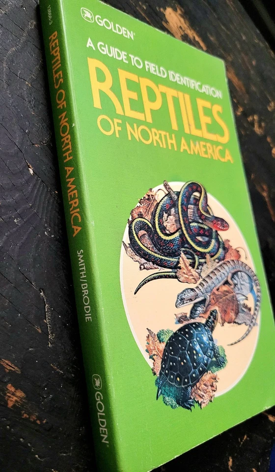 1990 Reptiles Of North America - Vintage Nature Field Guide Identification Book - Imagem 2 de 4
