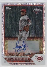 2023 Topps Pro Debut Sparkle Foil Auto /199 Leonardo Balcazar #PD-190 Auto