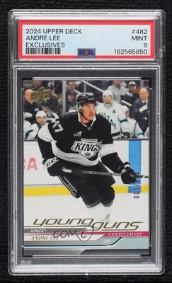 2024 Series 2 Young Guns Exclusives 12/100 Andre Lee PSA 9 MINT Rookie RC 1s6k