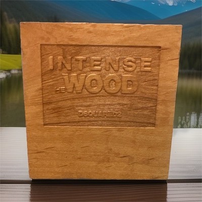 Dsquared2 Intense Wood Candle 1.7 fl oz Wood Scent Wood/Glass Brown