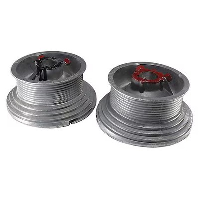 American Garage Door Supply 400-54S High Lift Drum, 4 In Keyed, Pk2