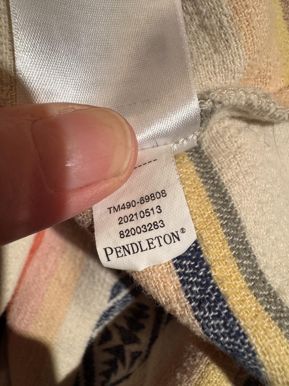 Pendleton Jamie Pullover Angora Multistripe, Wome… - image 12