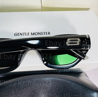 GentleMonster BENVEN 01 Sunglasses Black Frame Black Lenses | eBay