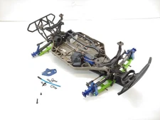 Traxxas Slash 4x4 HCG 1/10 Short Course Truck Roller Slider Chassis Upgraded Use