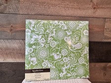 Recollections 12x12 Scrapbook Album   Green Floral Pattern   New Sealed