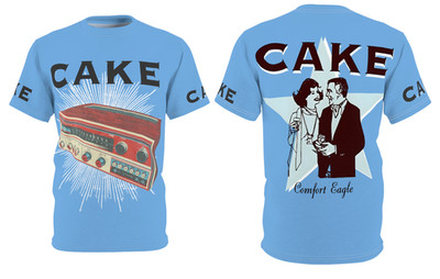 CAKE band 90s rock tee Tee T Shirt 3D S-5XL UM450