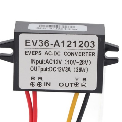 KooingTech AC to DC Rectifier, AC10-28V DC12V, Converter Suitable 3A 