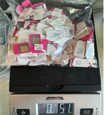 100 PCS NEW SIM Cards for Scrap Gold Recovery – T-Mobile - E-Waste FREE SHIPPING