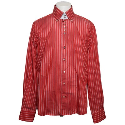 7camicie, Hemd, Größe: XL, Rot/Weiß, Streifen, Herren #hCb