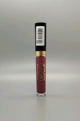 Max Factor: Lipfinity Velvet Matte-Flüssiger Lippenstift -005 Matte Merlot-3,5ml