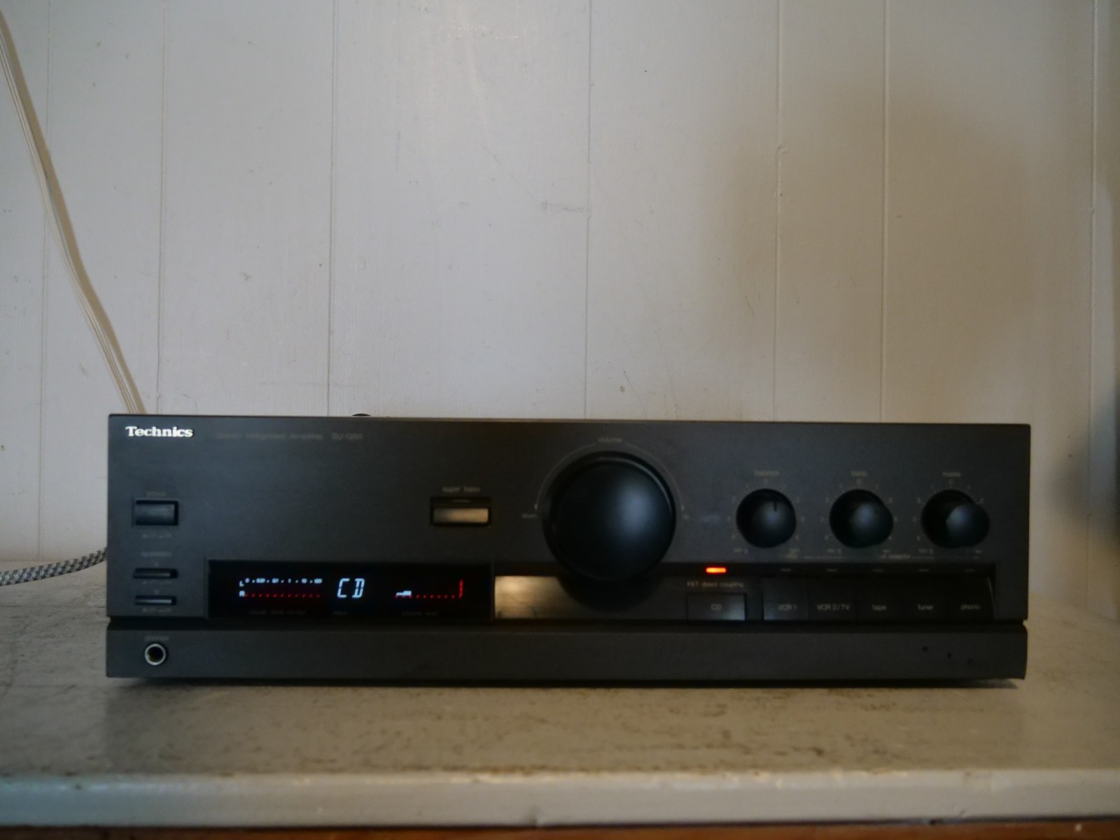 Technics SU-G50 Stereo Integrated Amplifier (MADE IN JAPAN) TESTED NO REMOTE