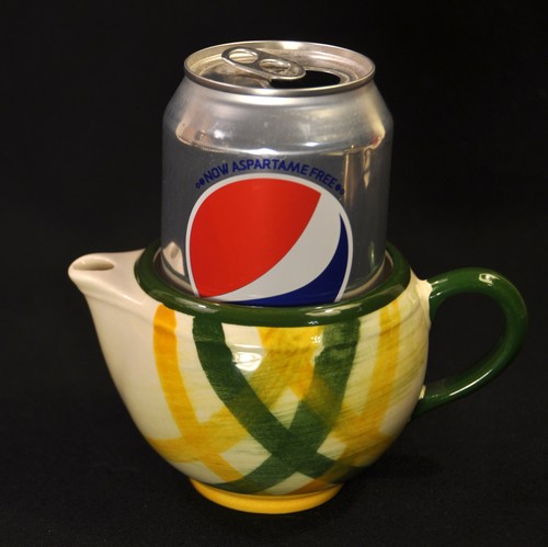 Vernon Kilns Gingham Vernonware Plaid Creamer w/Ice Bridge Made in USA 1948-1958 - Picture 2 of 12