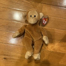 Ty Beanie Baby Bongo The Monkey Toy (4067)