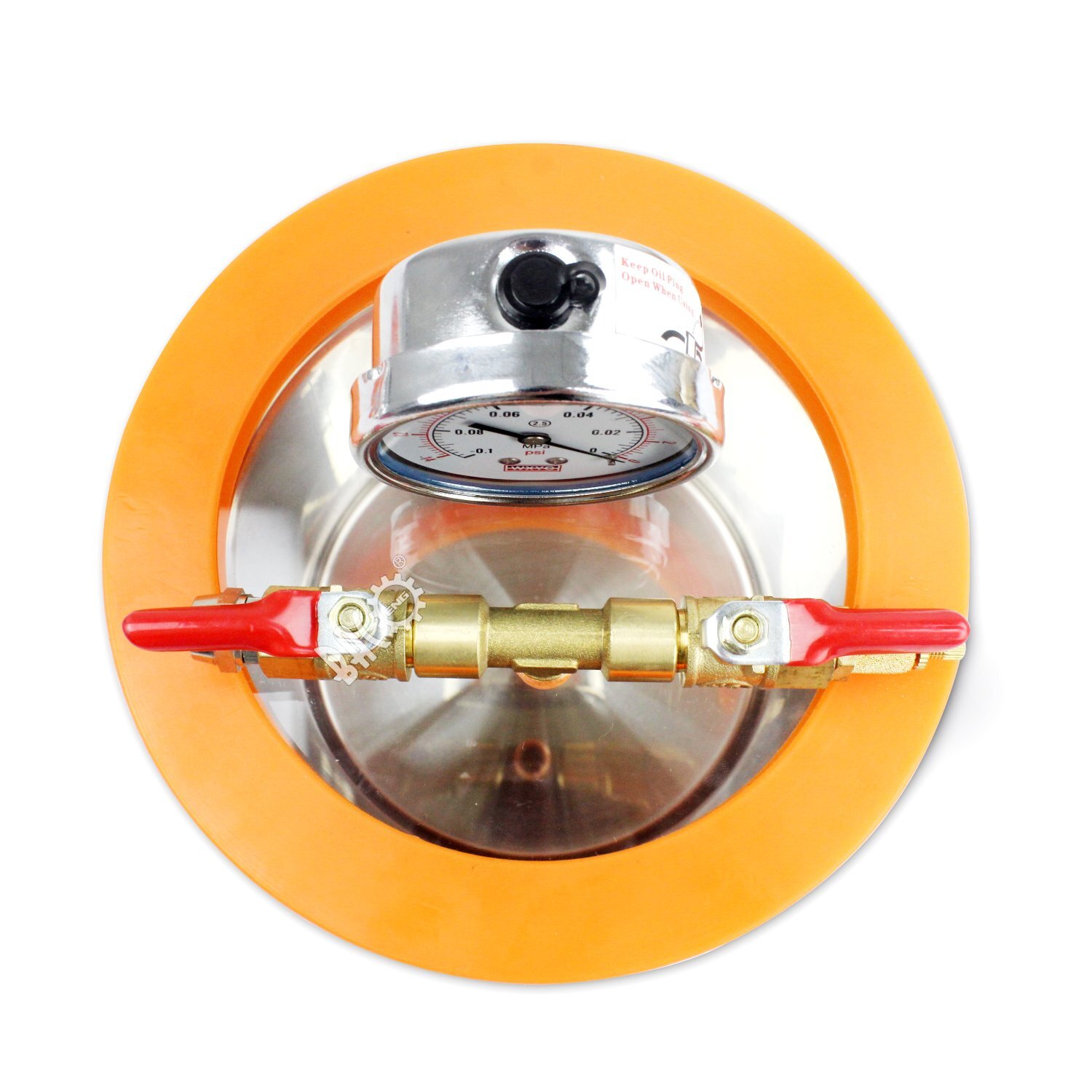 2 Qt. Vacuum Chamber for Stabilizing Wood Degassing Resin Silicone