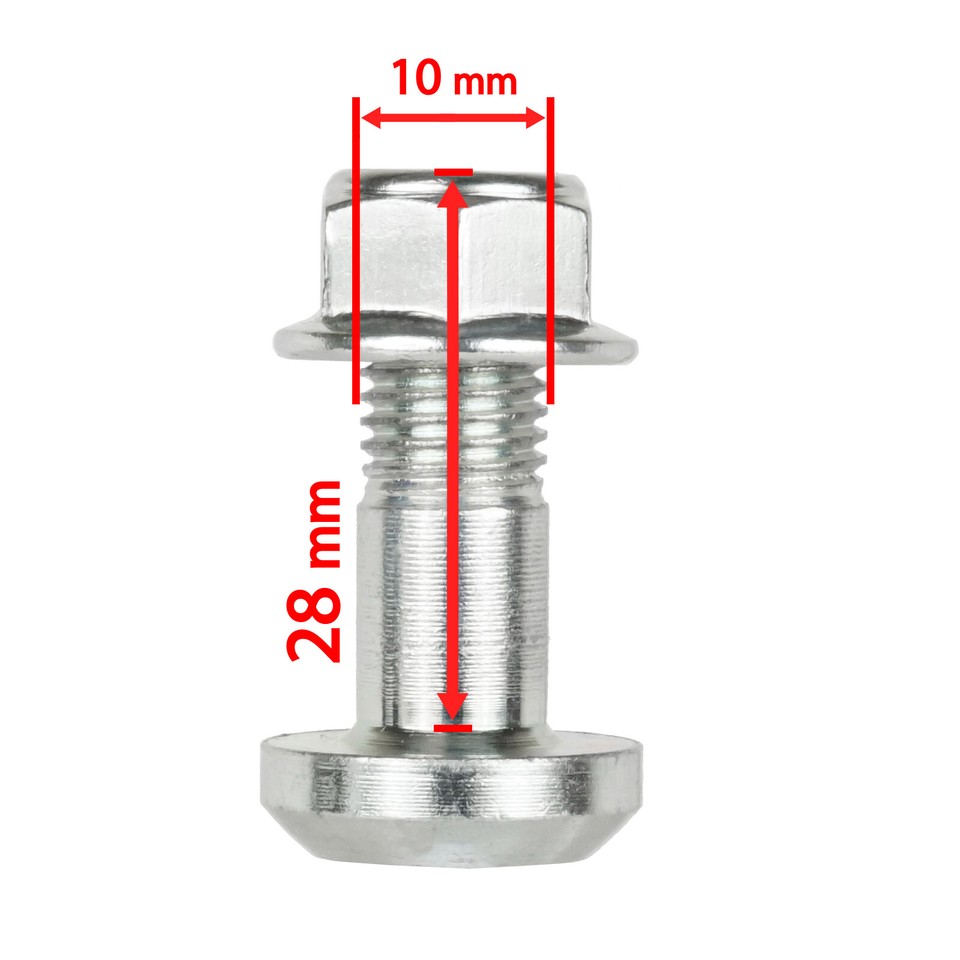 6 Rear Wheel Bolts M8*28 Stud for Sprocket Hub Yamaha Raptor 660R 01~05