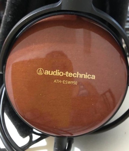 Auriculares dinámicos Audio-Technica ATH-ESW950 madera de sicómoro ATHESW950 usados JP - Imagen 3 de 5