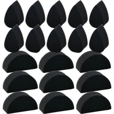 Face Paint Sponges for Art Work Body Paint Sponge Black Reusable Painting Sponge
