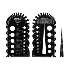 Bolt Thread Guage13 Bolt Size and Thread CheckerMetal Screw Identifier Gauge w