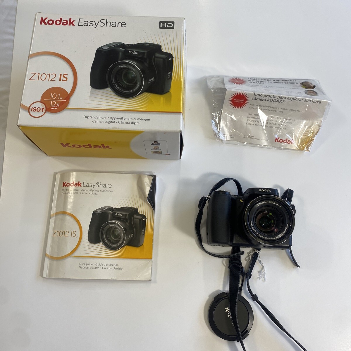 Kodak EasyShare Z1012 IS 10.1MP Digital Camera 12X Optical