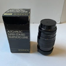 Rokinon AUTOMATIC SUPER COATED TELEPHOTO LENS 200mm F3.5 58m filter, manual