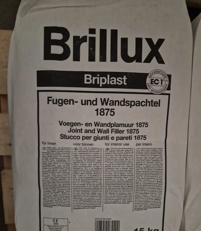 30 kg Brillux 1875 Fugenspachtel Wandspachtel Renovierspachtel Spachtelmasse