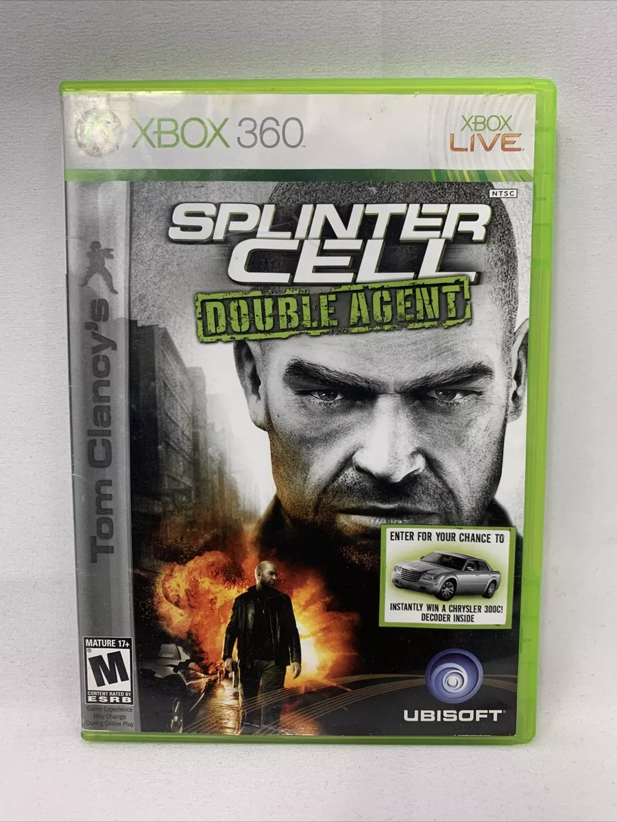 Microsoft Xbox 360 Live Tom Clancys Splinter Cell Double Agent