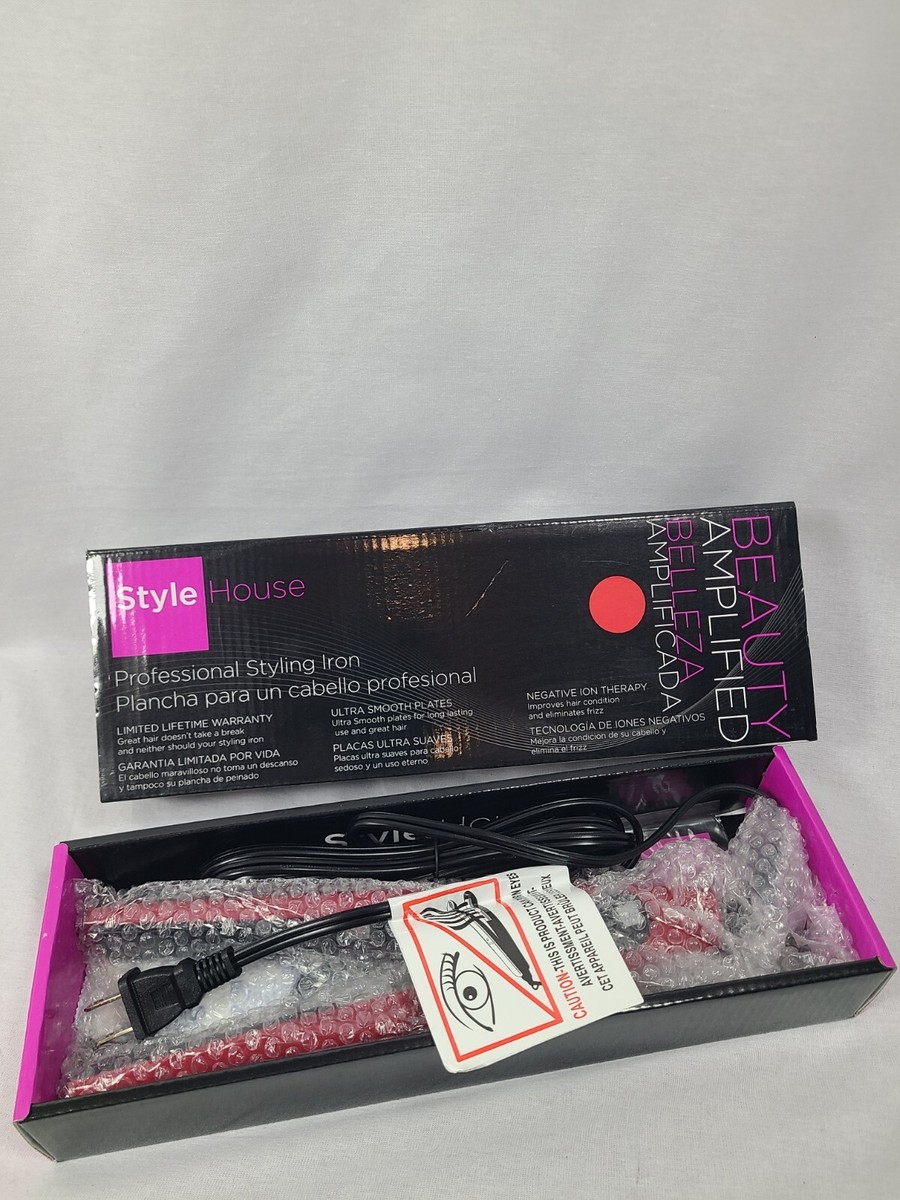 Style House Professional Styling Iron (Red) Hair  display picture 3
