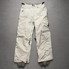 Burton Snowboard Pants Womens XS 28x26 Tan Ski Outdoor Winter Lined Breathable