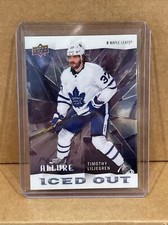 Timothy Liljegren Iced Out 2020-21 UD Allure Hockey Toronto Maple Leafs (JC7)