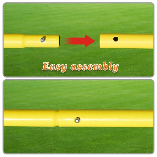 11.8x6.3' Portable Golf Hitting Net Practice Driving Indoor Outdoor Aid carrybag - Picture 6 of 11