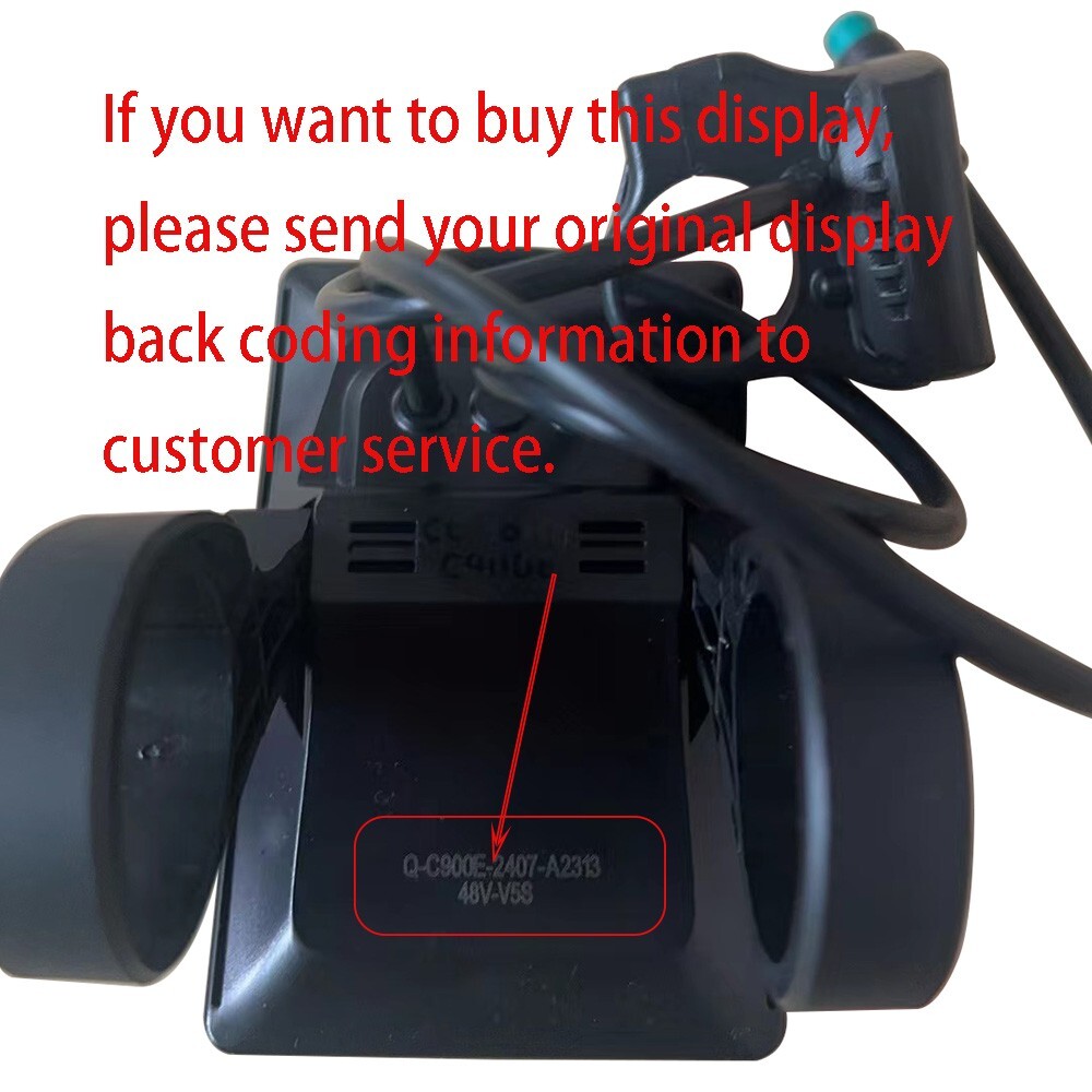 Bigstone C300S Display LCD Per E-Bike 24V/36V/48V. Kit Conversione Con Schermo