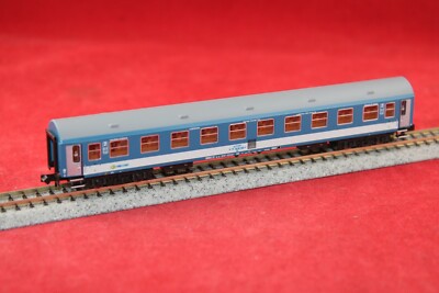 Minitrix 18253-02 Spur N MAV-Start Y-Liegewagen 2.Klasse in blau/grau/NEU