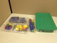 LOT of 45 NEW Harcourt Grades 3-4 Student Manipulative Kit Math 0-015-341089-2