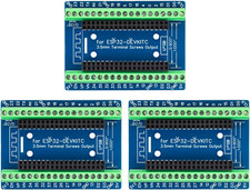3Pcs ESP32 Terminal Breakout Board 38 Pins GPIO Expansion Board Compatible for E