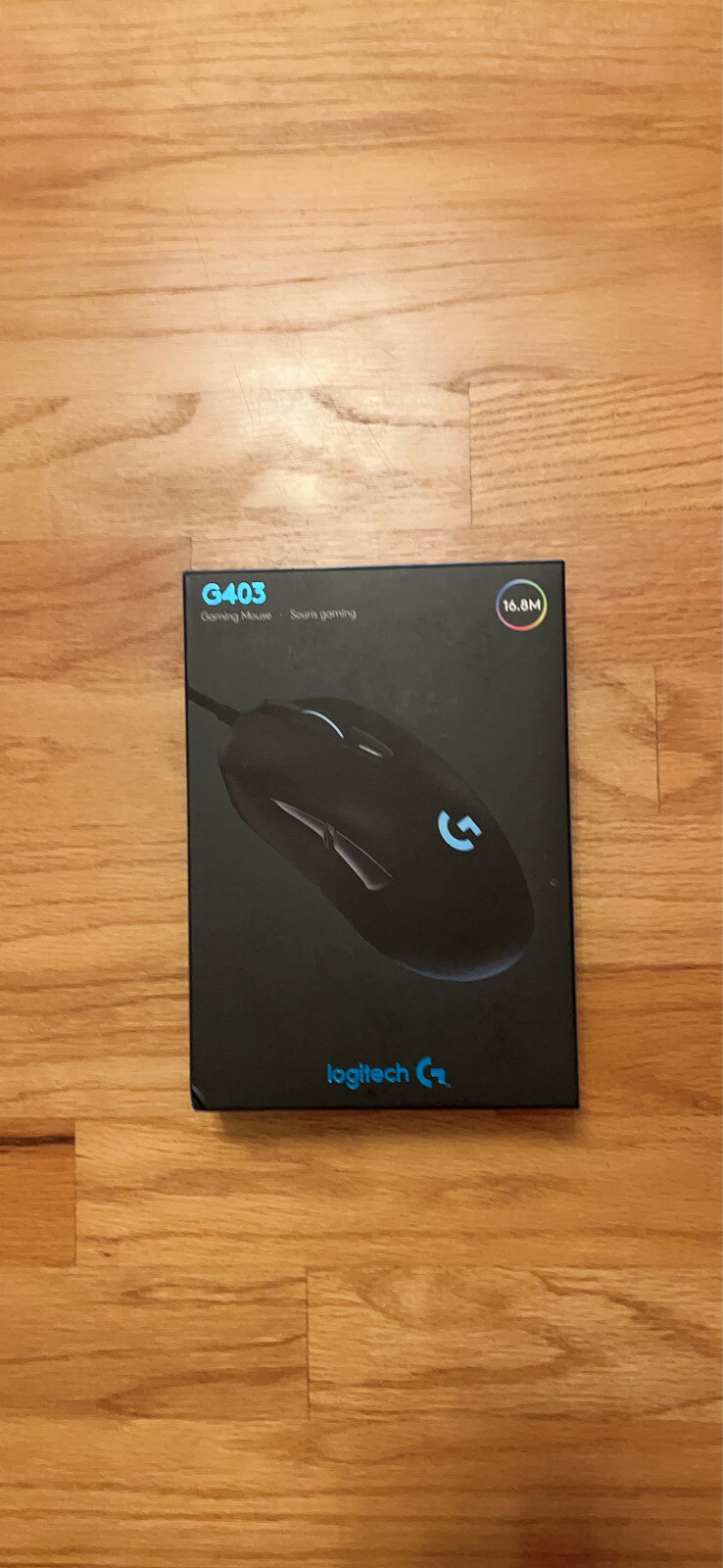 Logitech G403 Prodigy RGB Gaming Mouse &ndash; Programmable Buttons, Onboard Memory