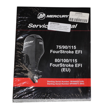Service Manual Mercury 75-115 EFI 4 Stroke  8M0085380