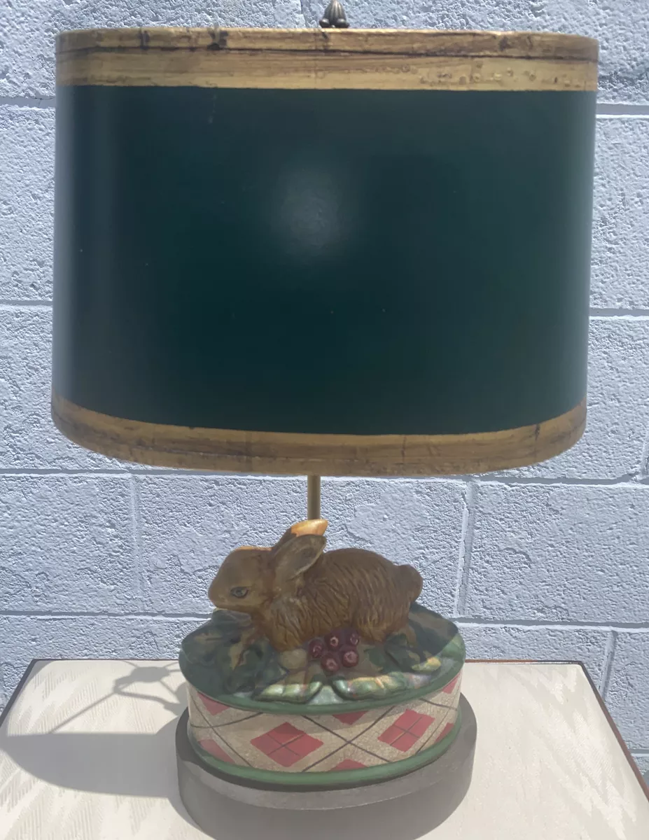 Vintage bunny lamp deals