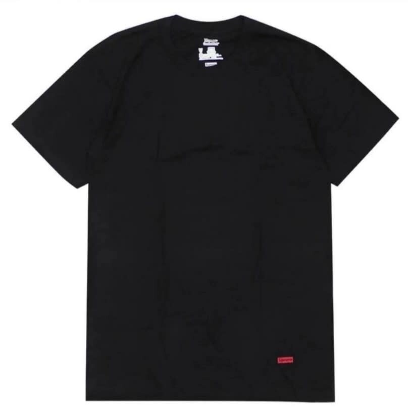 Supreme Hanes Tagless Tees Black Size S (One Single Tee) | eBay Supreme Hanes Tagless Tees Black Size S (One Single Tee) | eBay