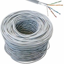 Image of 305M RJ45 Cat5e-Cat6 Ethernet Network IN / OUTDOOR FTP UTP Roll Cable Lead Lot