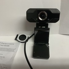 Webcam 1080P HD Desktop Laptop Streaming Conference USB Open Box