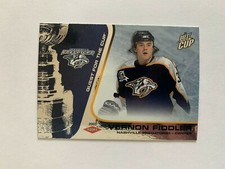 2002-03 Pacific Quest For the Cup #128 Vernon Fiddler RC 440/950 - Nashville
