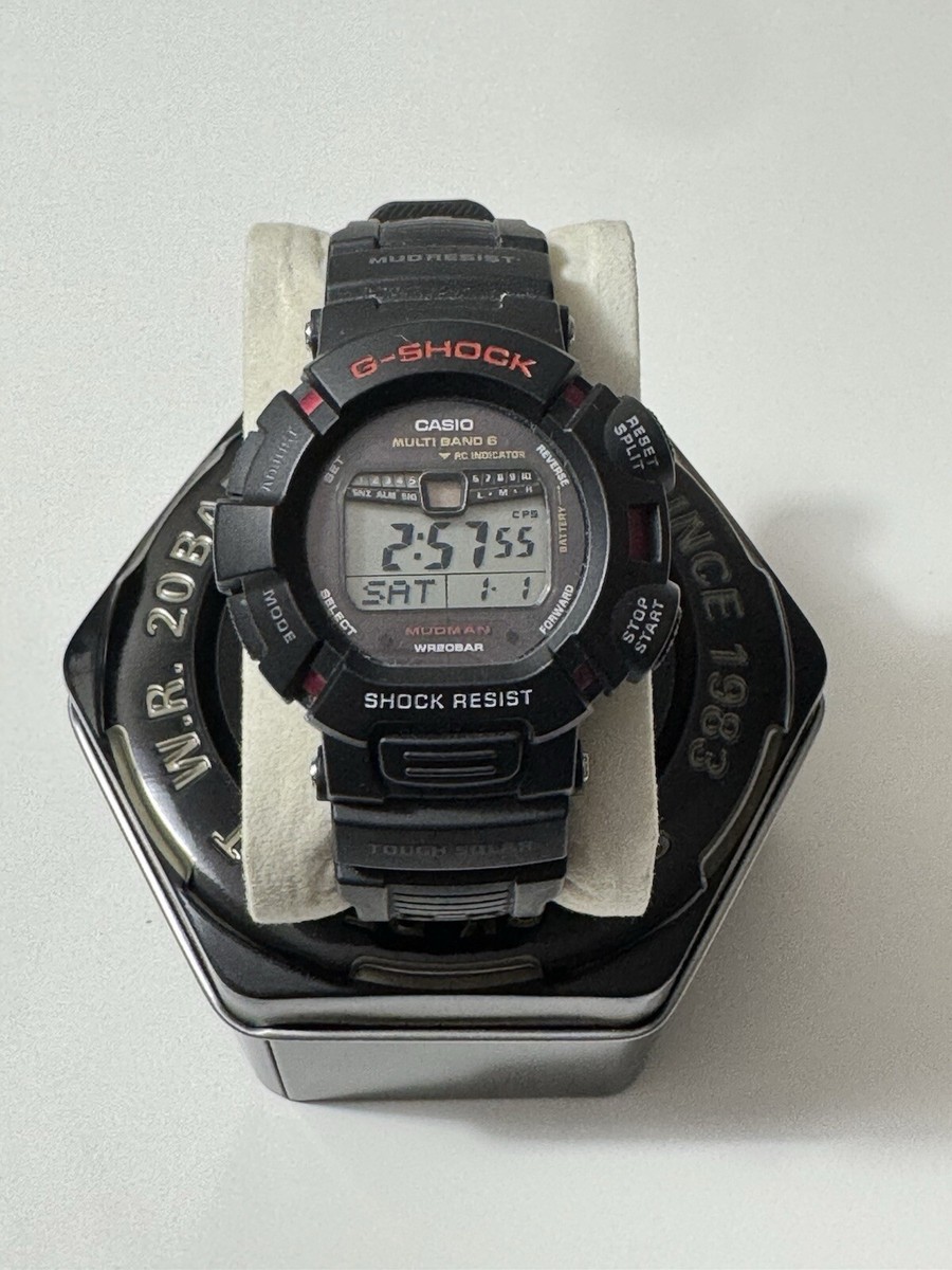 Casio G-SHOCK “Mudman” GW9010 RC Tough Solar World Time Digital