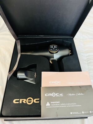 Croc Professional Master Collection Blow Hair Dryer IC Infrared, (Choc/Gold)