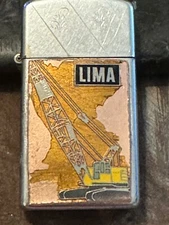 Zippo Lighter Lima Crane Company
