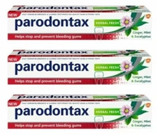 Parodontax Toothpaste Herbal Fresh Eucalyptus Oral Care Extracts Of Mint 75 ml